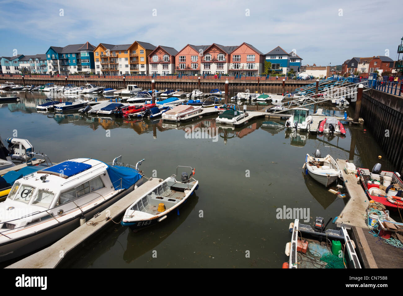 Exmouth Marina Stockfoto