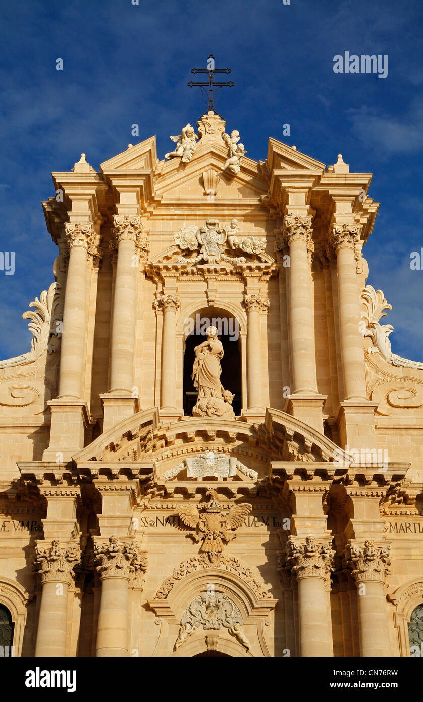 Duomo di Siracusa, Siracusa, Sizilien, Italien Stockfoto