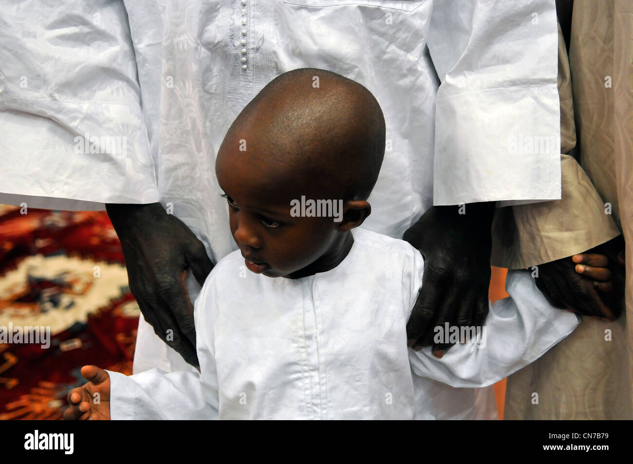 Europa Italien Friuli Venezia Giulia Triest Ramadan-Feier Stockfoto