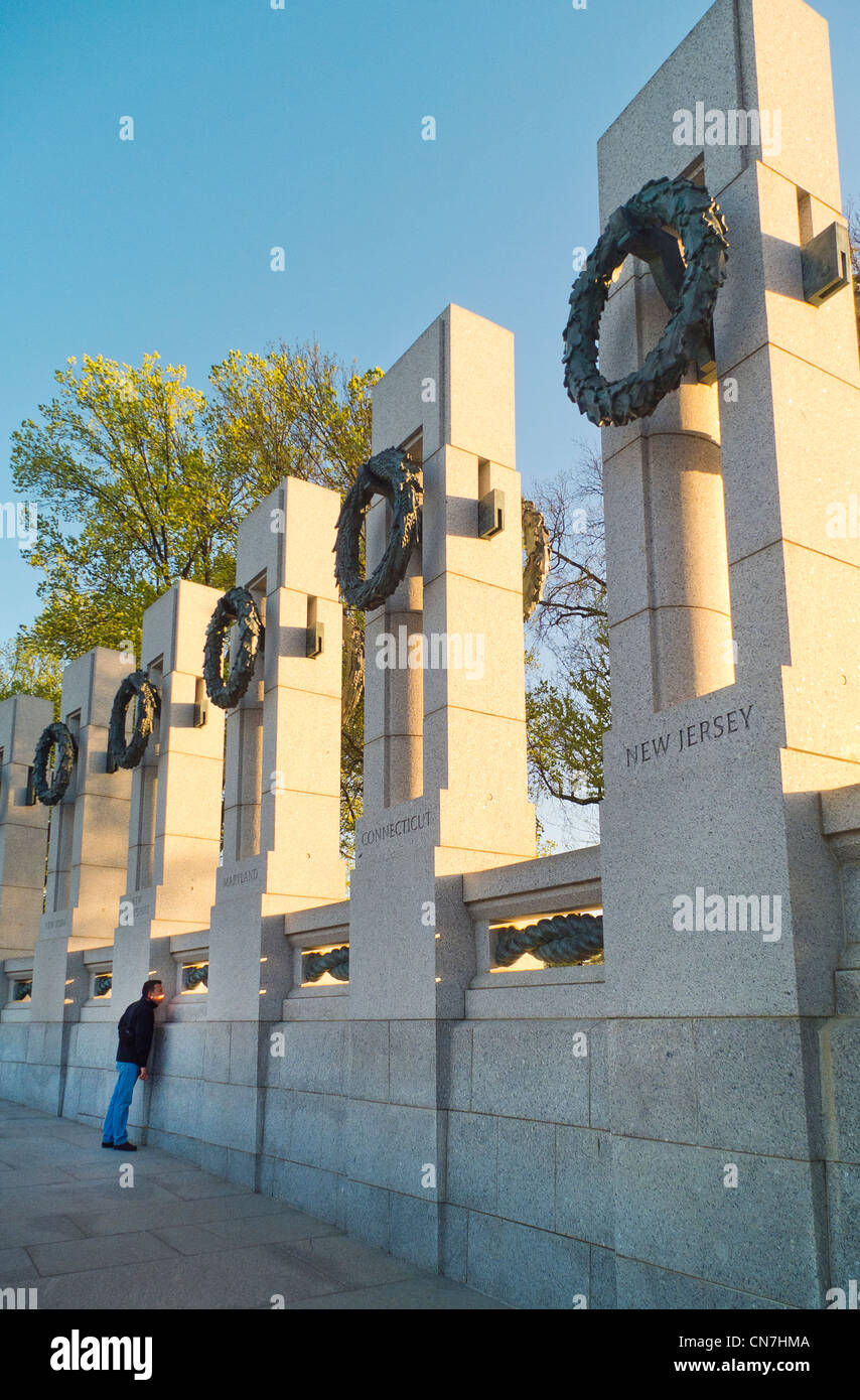 National World War II Memorial in Washington, D.C. Stockfoto