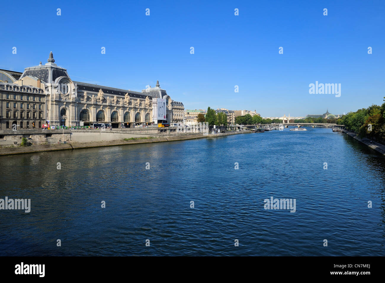 Frankreich, Paris, Rive Gauche, Musée d ' Orsay, untergebracht in der Gare d ' Orsay, ehemaliger Bahnhof (1898) Stockfoto