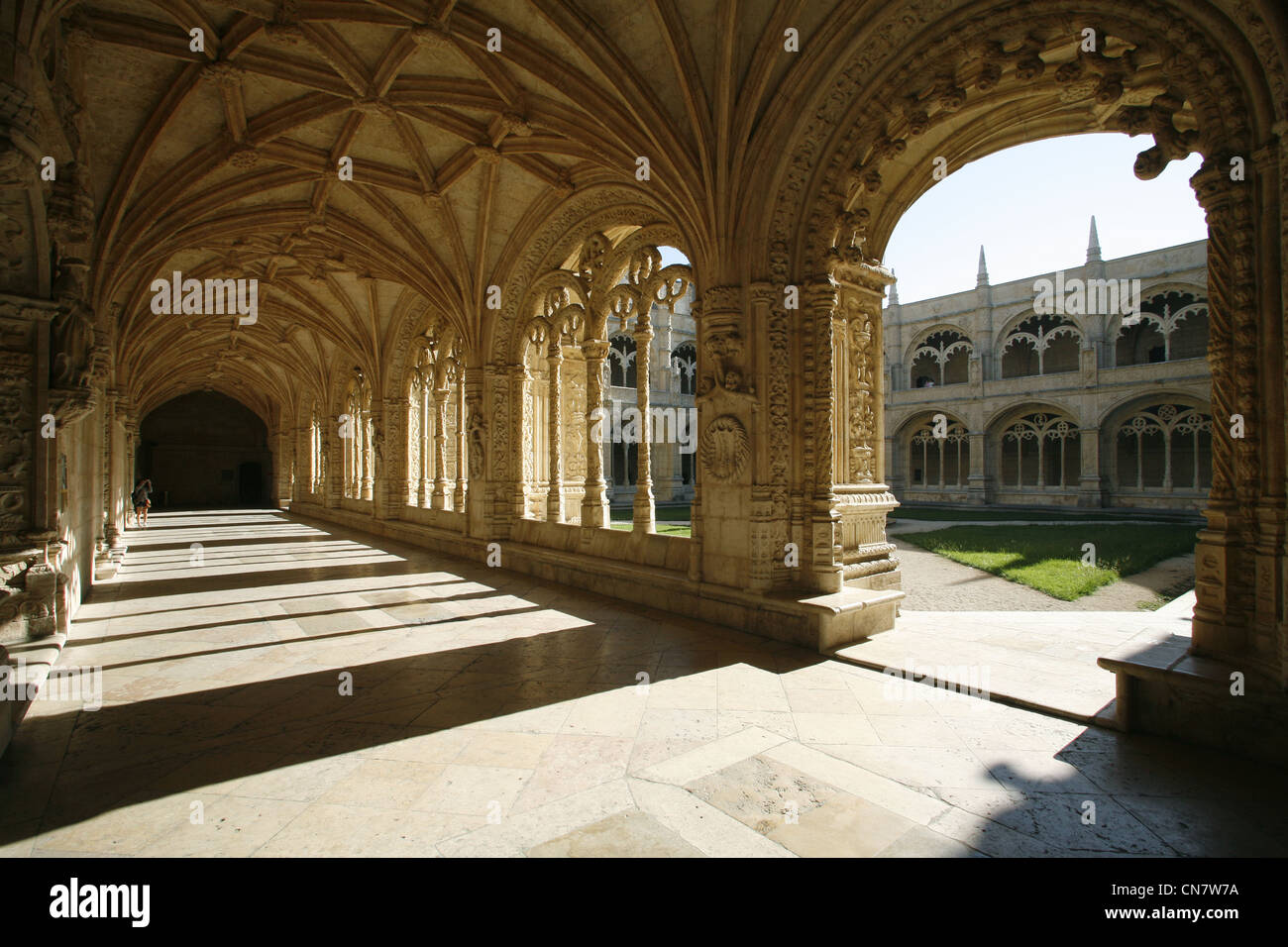 Hieronymus-Kloster, Lissabon, Portugal Stockfoto