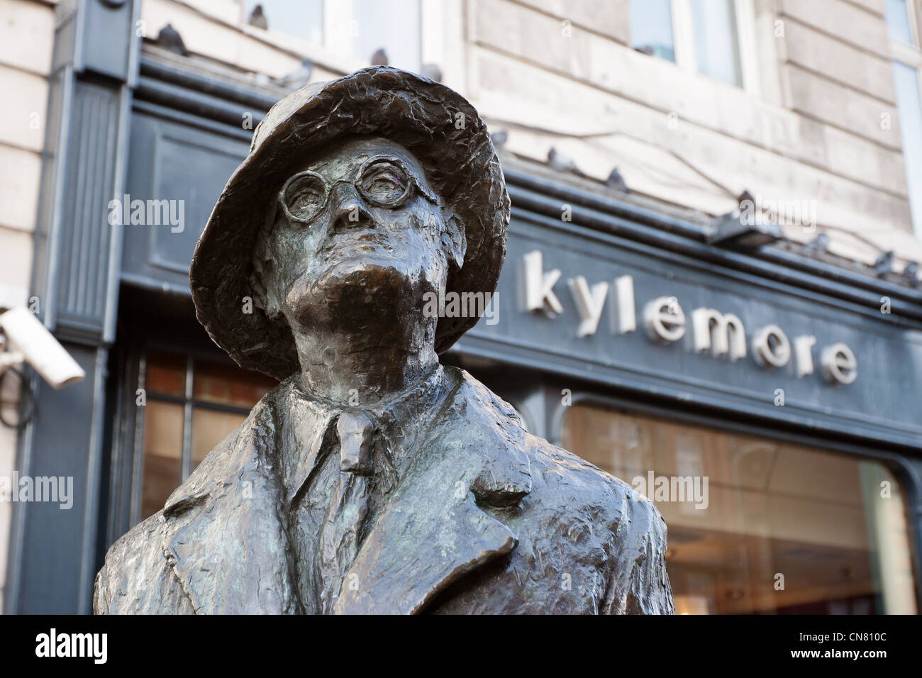 Statue von James Joyce. Dublin, Irland Stockfoto