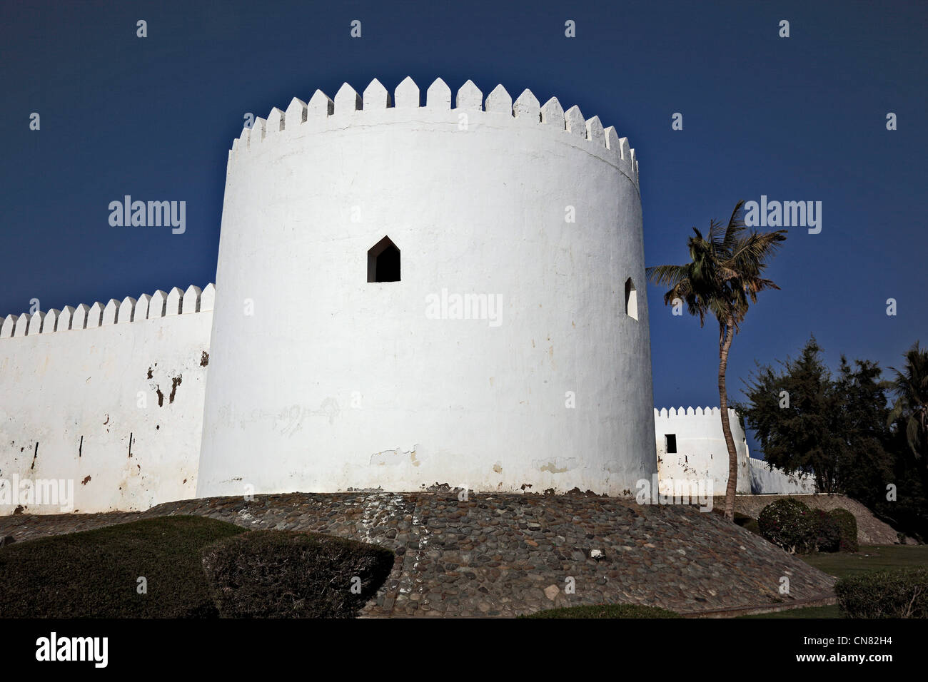 Festung von Sohar, Al Hujra, Oman Stockfoto