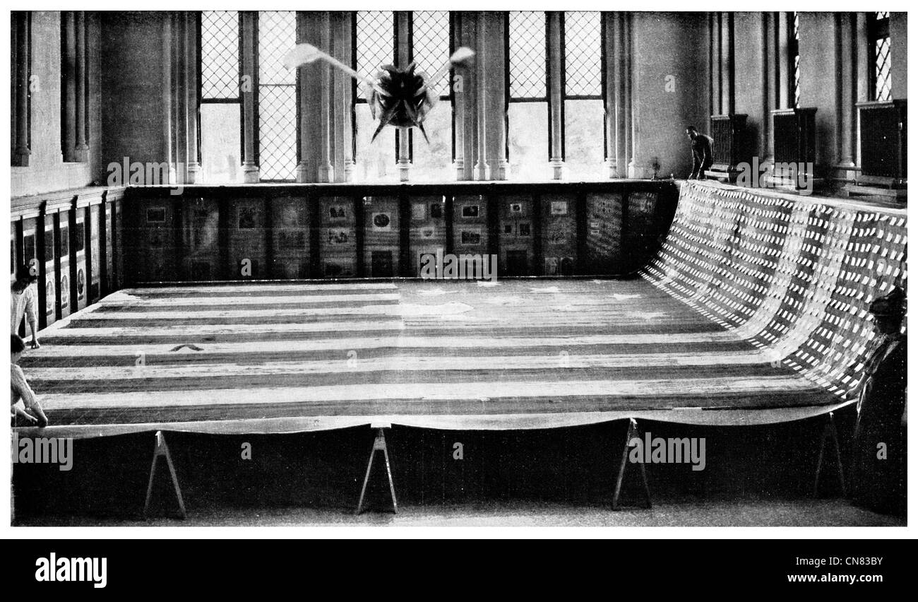 1917 Star Spangled Banner nationale Flagge amerikanische Amerika US national Museum Washington Stockfoto