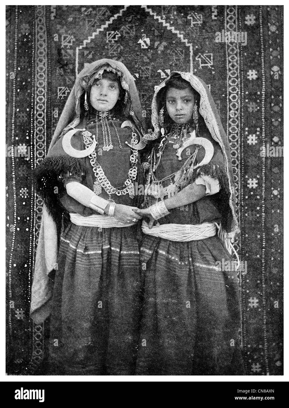 Erste veröffentlichte 1914 tunesischen Maiden von hohem Rang Stockfoto