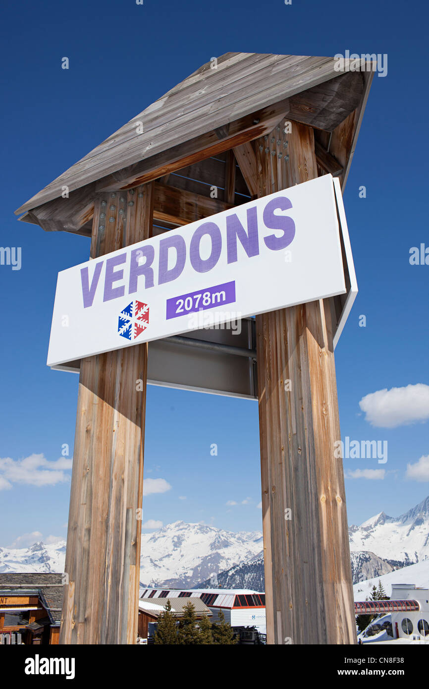 Verdons 2078m Stockfoto