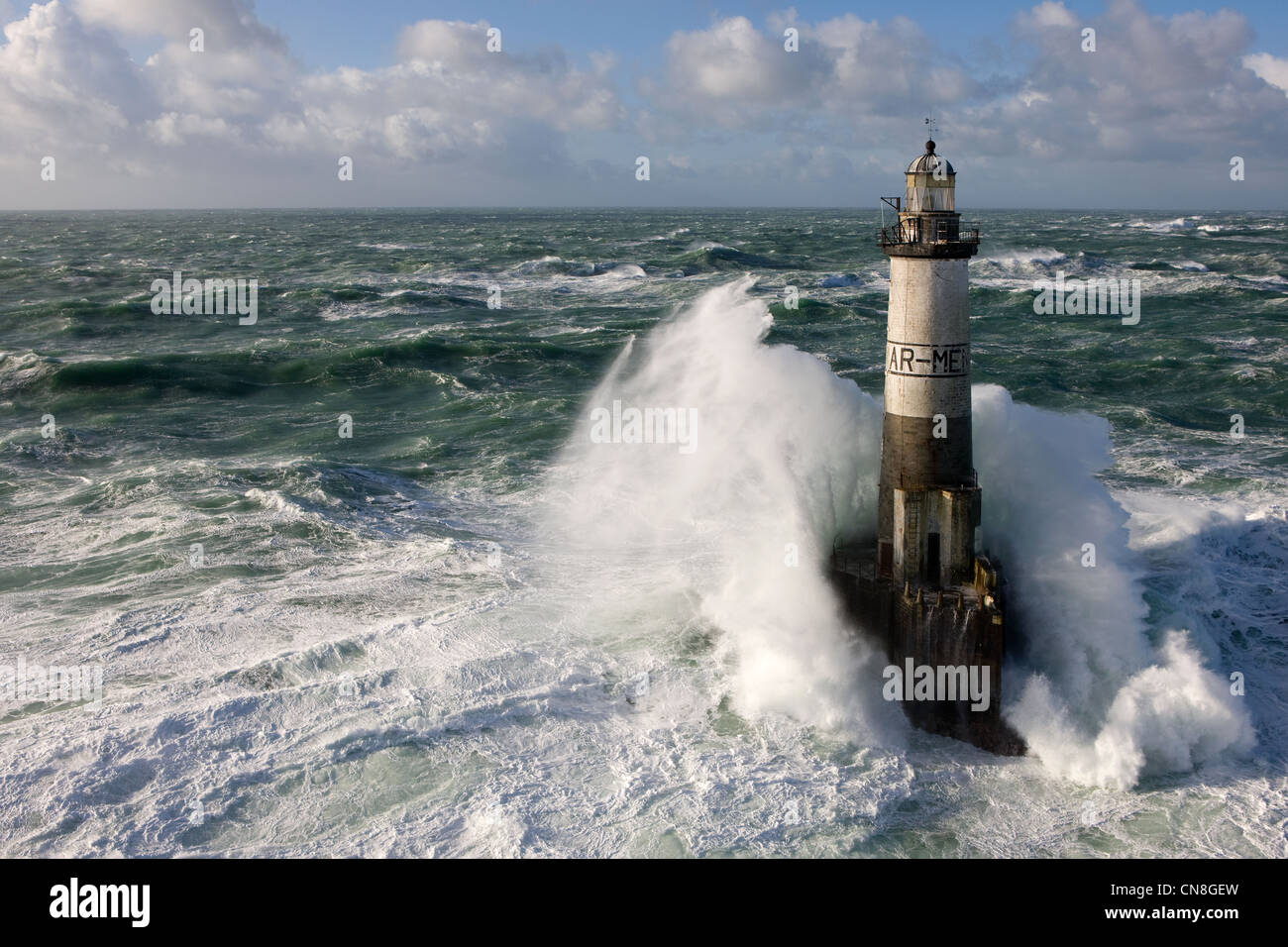 Frankreich, Finistere, Iroise-See, Ponant Insel, Parc Naturel Regional d'Armorique (natürlichen regionalen Park von Armorique), Ile de Stockfoto