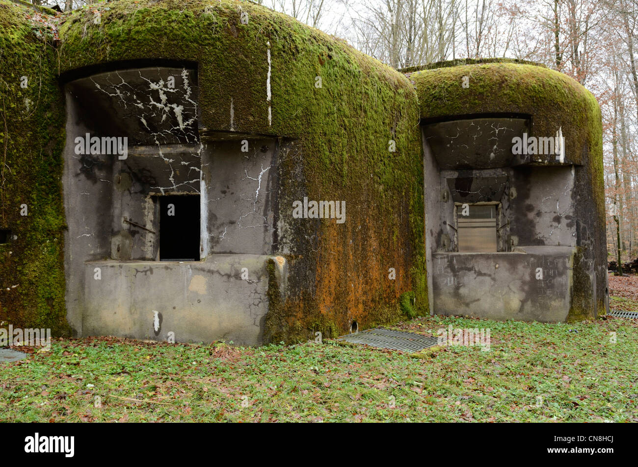 Frankreich, Haut Rhin, Sundgau, Bettlach, der Sentier des Kasematten