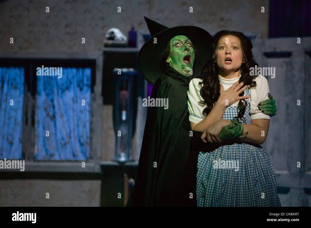 Musikalischer Zauberer von Oz durchgeführt in der Royal Festival Hall, Southbank Centre, London Stockfoto