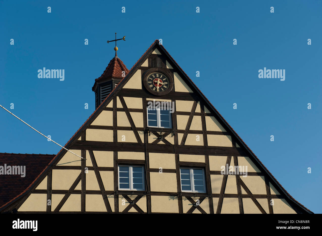 Frankreich, Bas Rhin, Bischwiller, Musee De La Laub, Museum in einem alten Stadthaus, erbaut im Jahre 1665, Kollektionen präsentieren Stockfoto