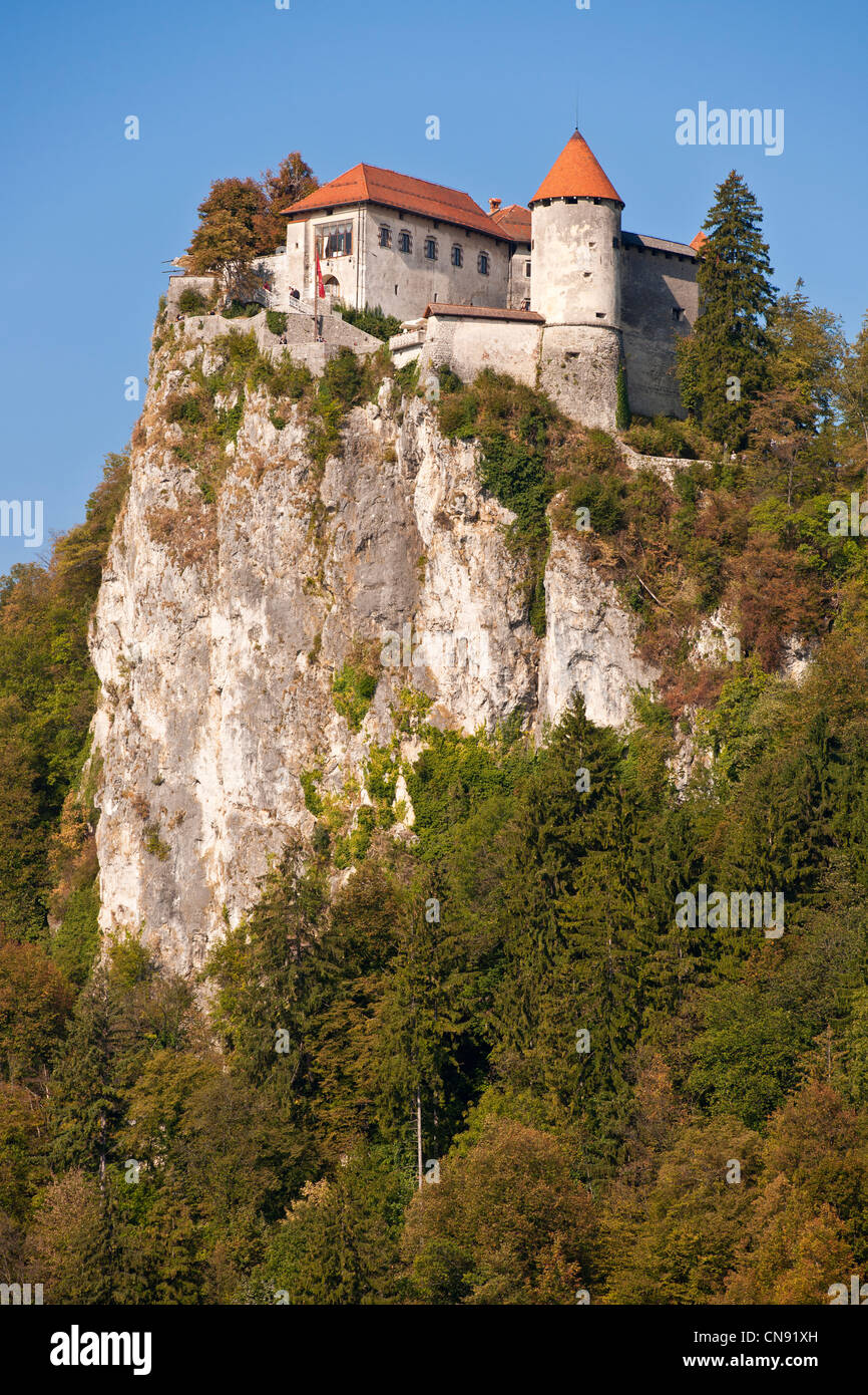 Slowenien, Region Gorenjska, Bled, das Schlossmuseum Stockfoto