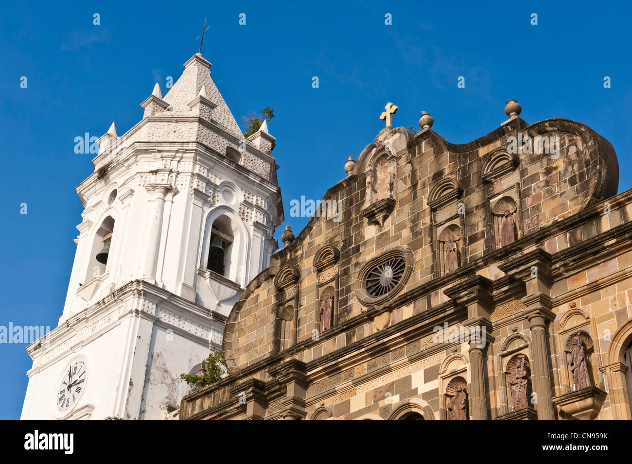 Panama, Panama-Stadt, Altstadt als Weltkulturerbe der UNESCO, Casco Antiguo, Barrio San Felipe, die Kathedrale von aufgelistet die Stockfoto
