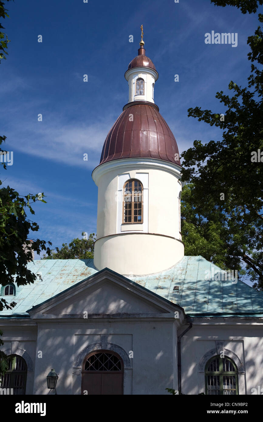 Saare Region, Insel Saaremaa, Kuressaare, Estland (Baltikum), Kapelle Innenstadt Stockfoto