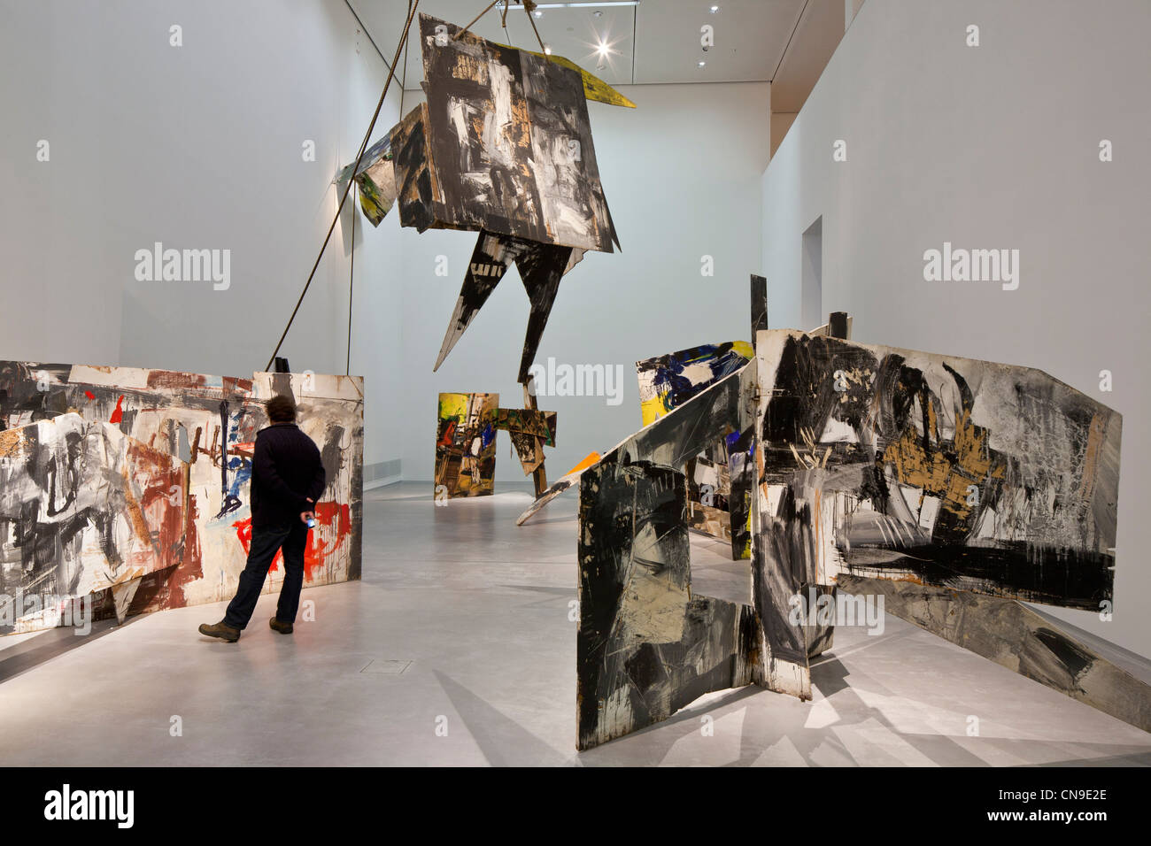 Deutschland, Berlin, Kreuzberg, Berlinische Galerie, ein Museum für moderne Kunst, gegründet 1975, befindet sich in einer ehemaligen Glasfabrik Stockfoto