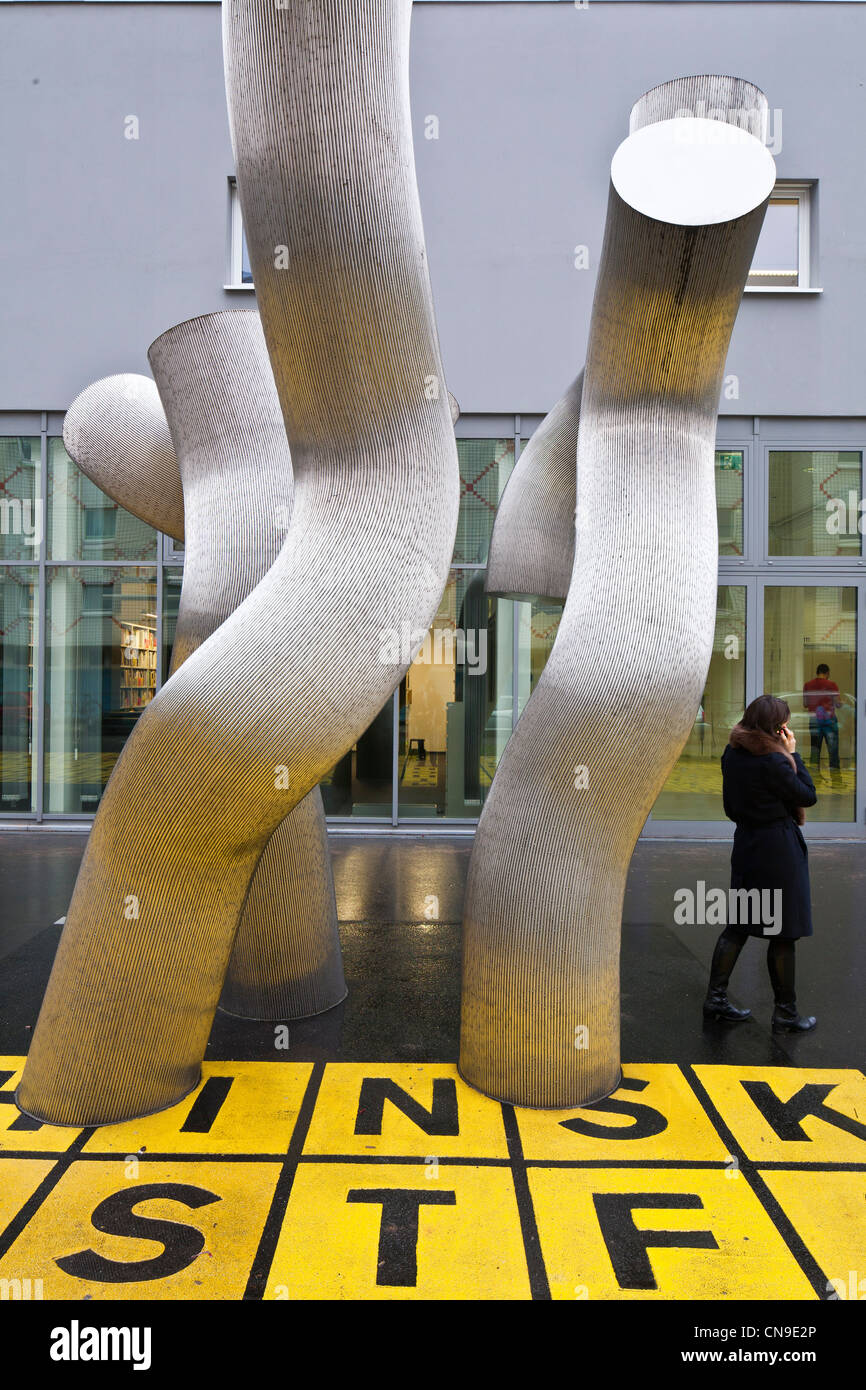 Deutschland, Berlin, Kreuzberg, Berlinische Galerie, ein Museum für moderne Kunst, gegründet 1975, befindet sich in einer ehemaligen Glasfabrik Stockfoto