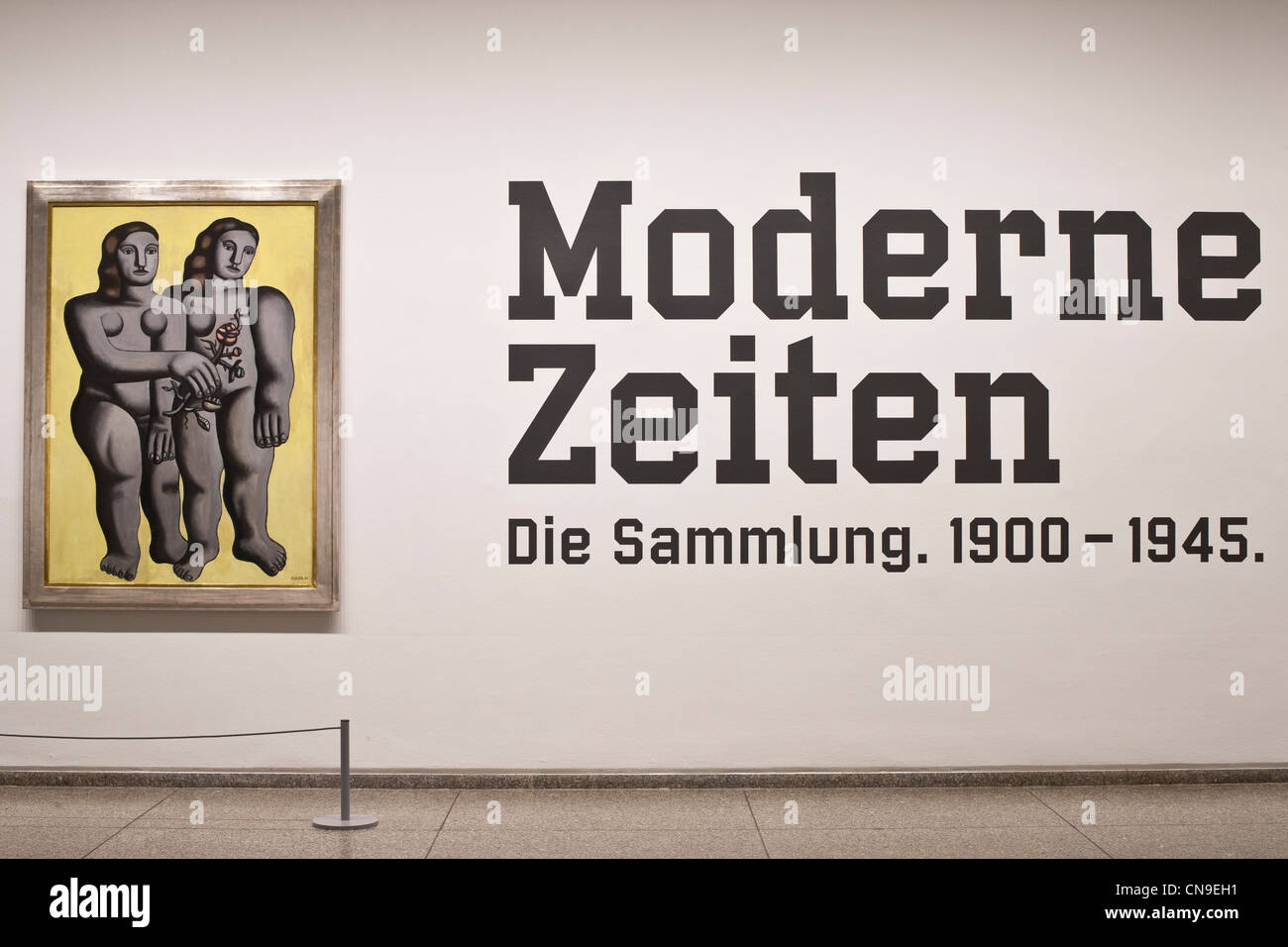 Deutschland, Berlin, neue Nationalgalerie (Neue Nationalgalerie), Museum von deutschen Architekten Ludwig Mies van der Rohe erbaut, Stockfoto