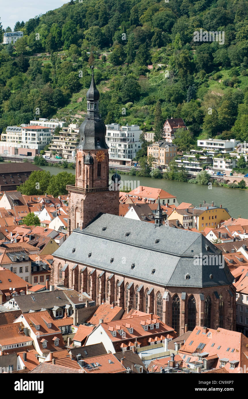 Deutschland, Baden-Württemberg, Heidelberg, Kirche St. Esprit Stockfoto