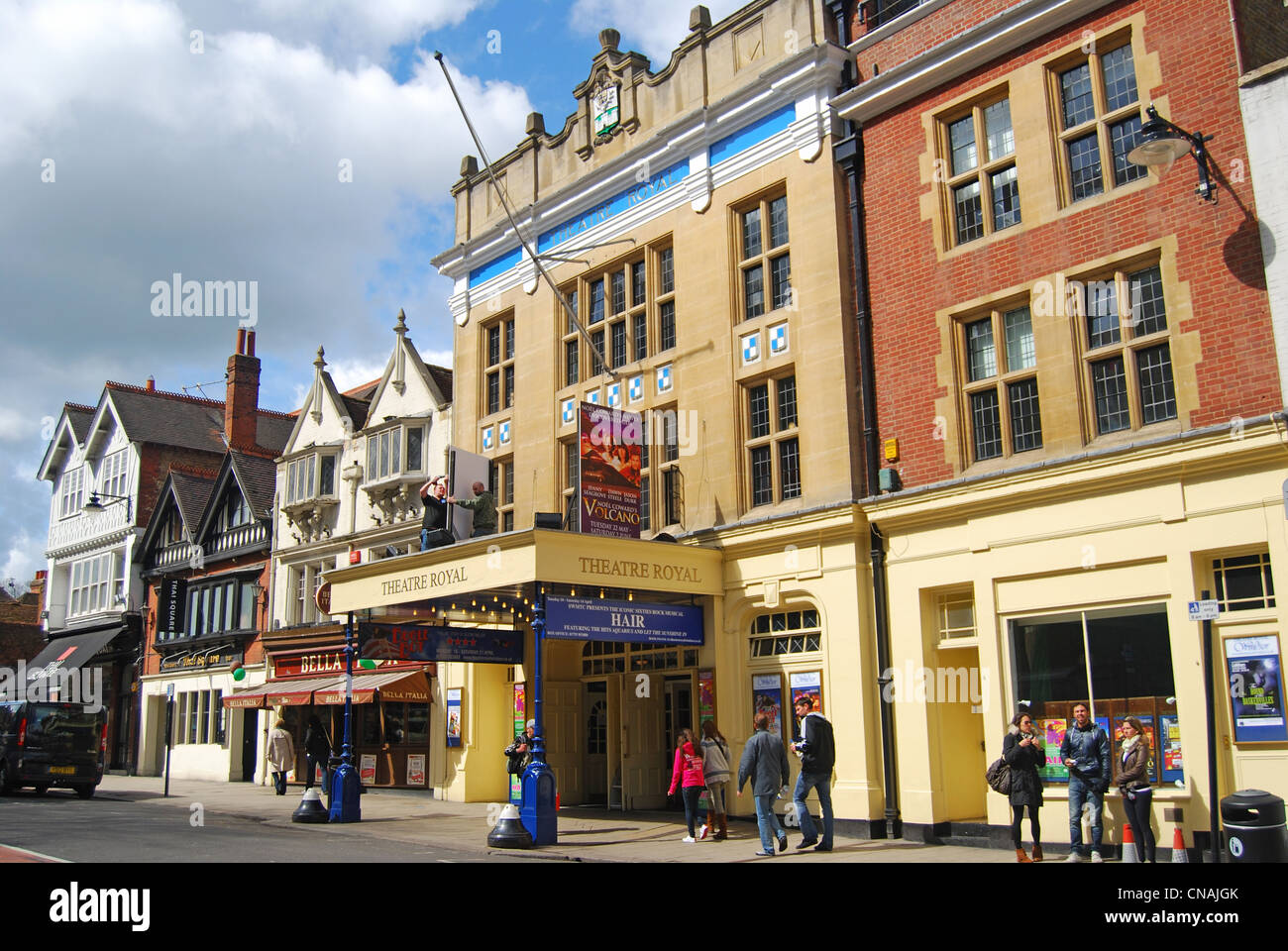 Theatre Royal, Thames Street, Windsor, Berkshire, England, Vereinigtes Königreich Stockfoto
