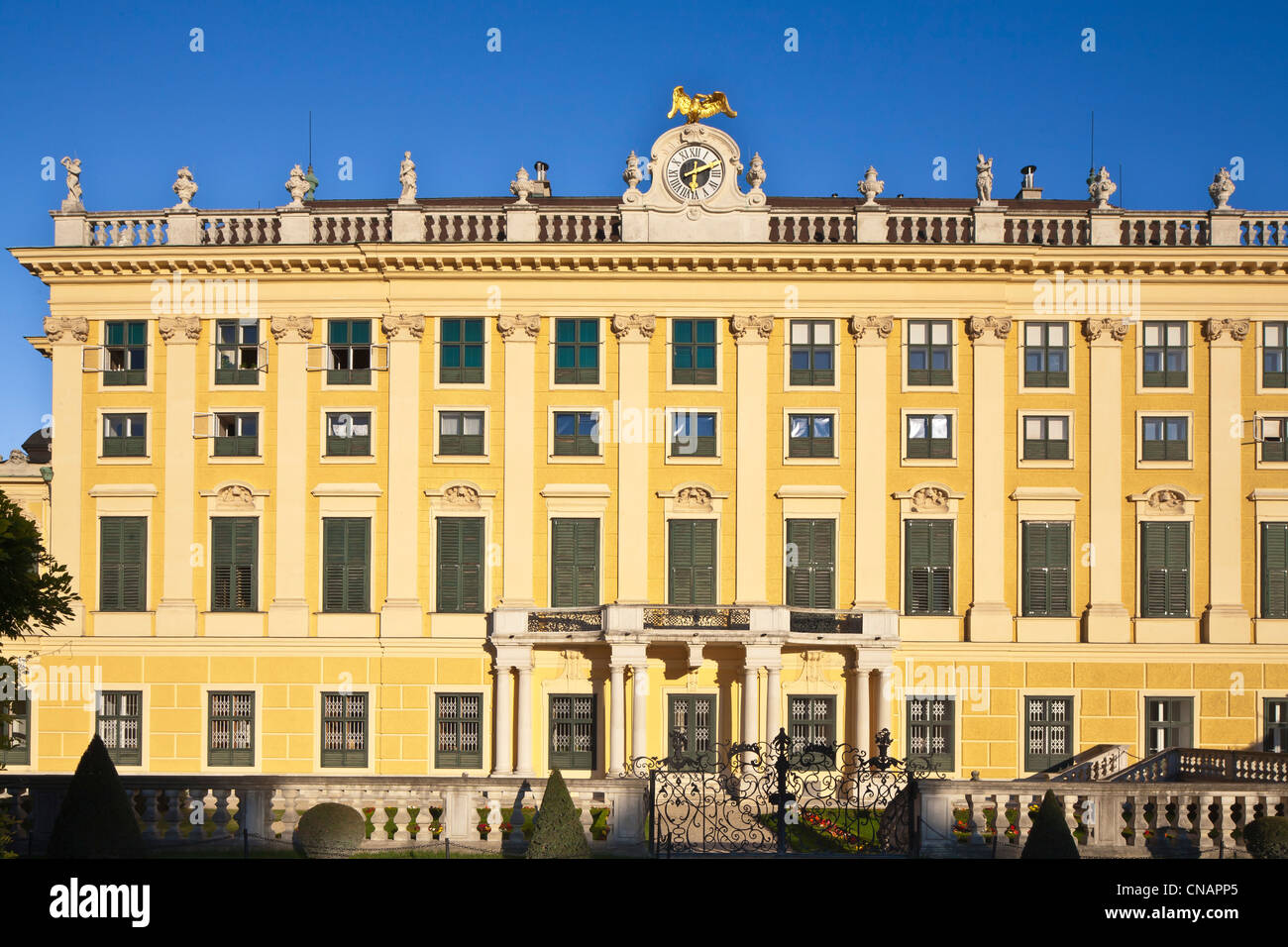 Österreich, Wien, Altstadt Weltkulturerbe der UNESCO, Schönbrunn Schloss, erbaut zwischen 1696 bis 1699 von Johann Stockfoto