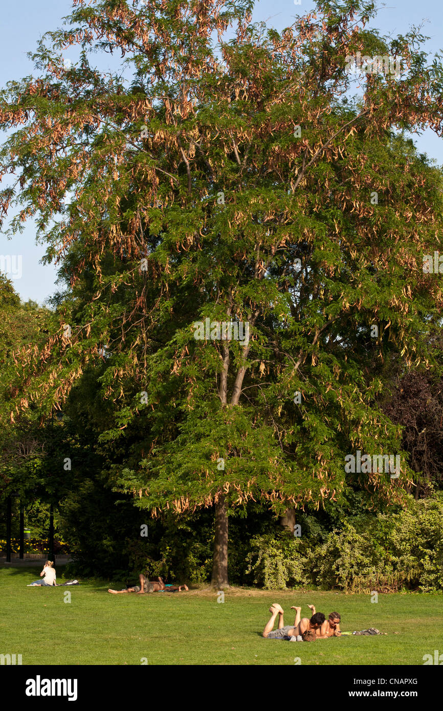 Österreich, Wien, Stadtpark, Wiens erste öffentliche Park, eröffnet im Jahre 1862 Stockfoto