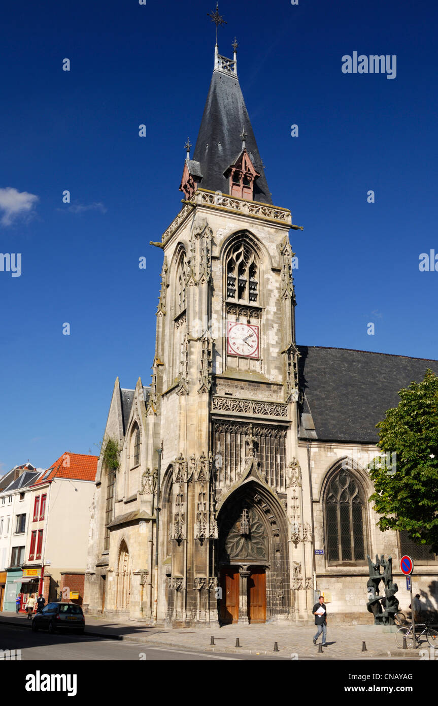 Frankreich, Somme, Amiens, Kirche von St. Leu Stockfoto