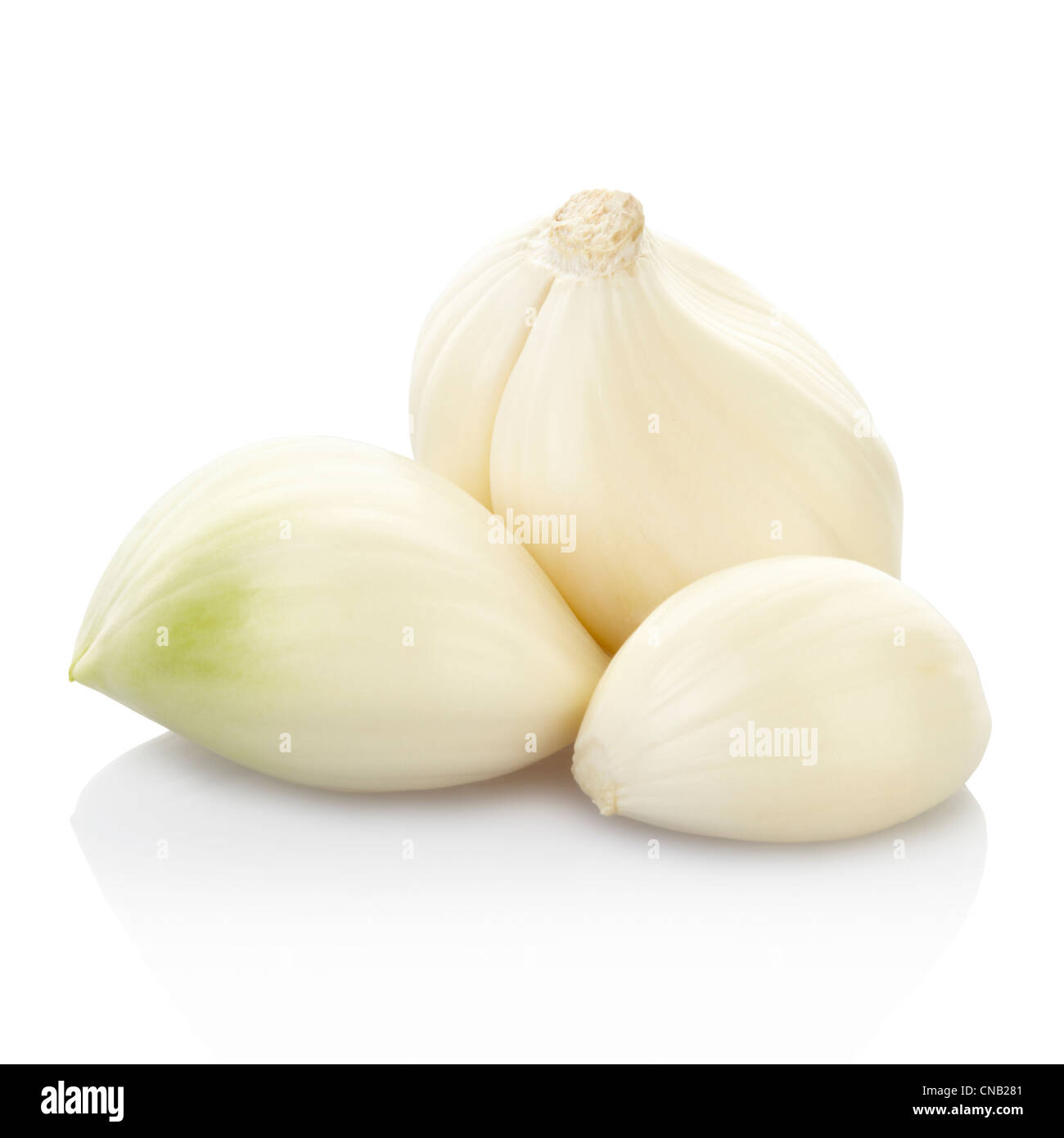 Knoblauchzehe Stockfoto