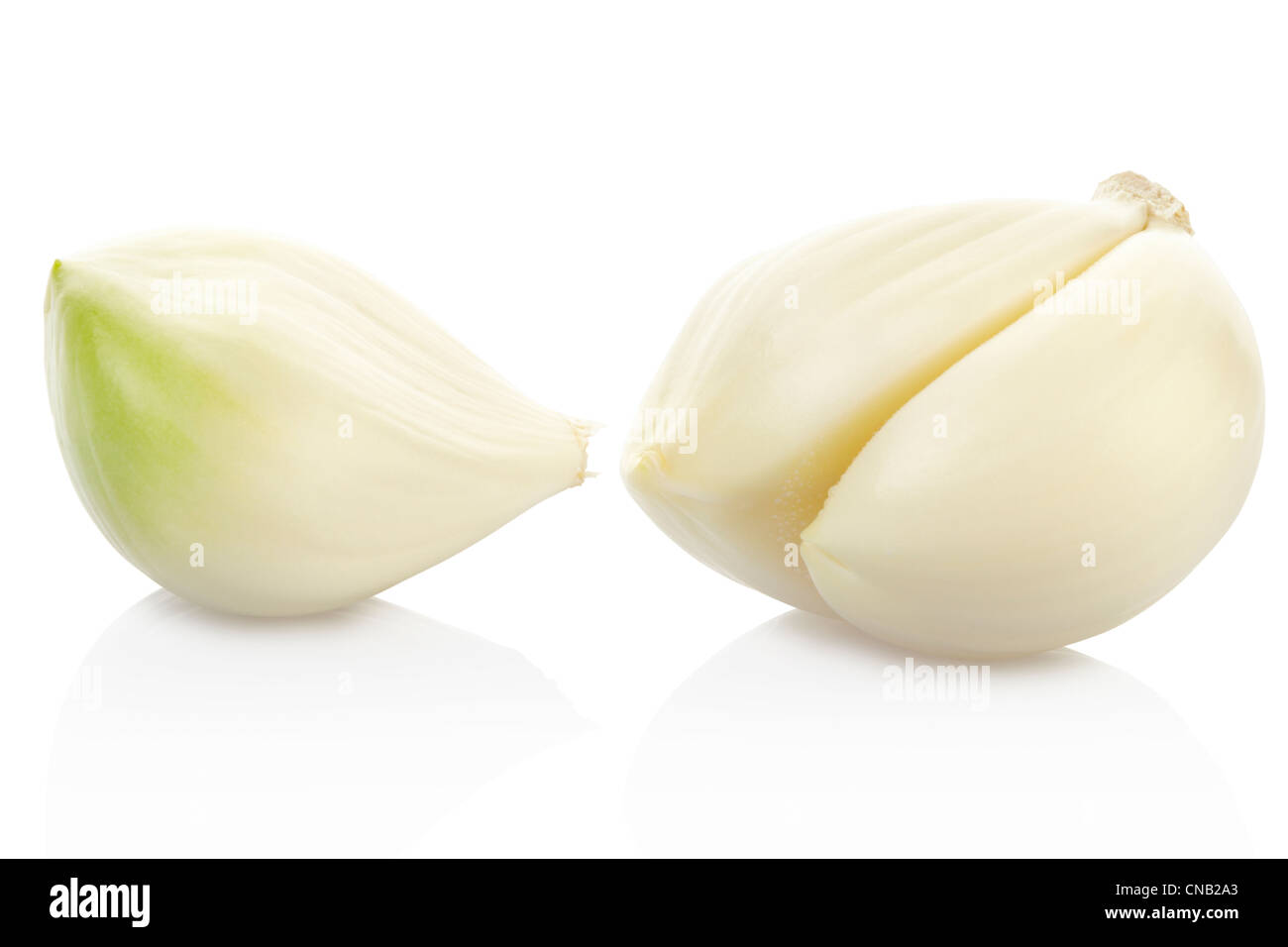 Knoblauchzehe Stockfoto