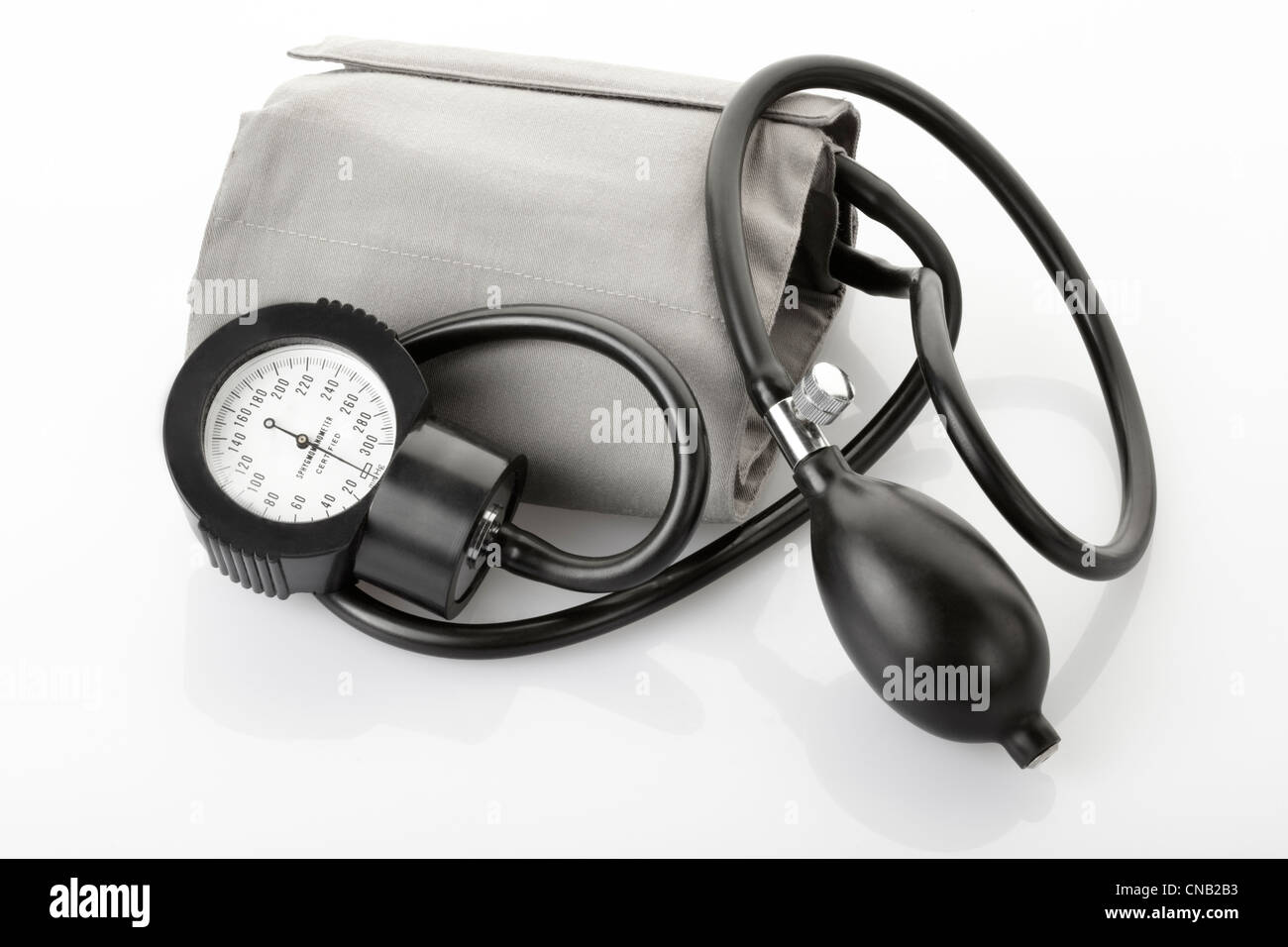 Blutdruckmessgerät, Blutdruck medizinisches instrument Stockfoto