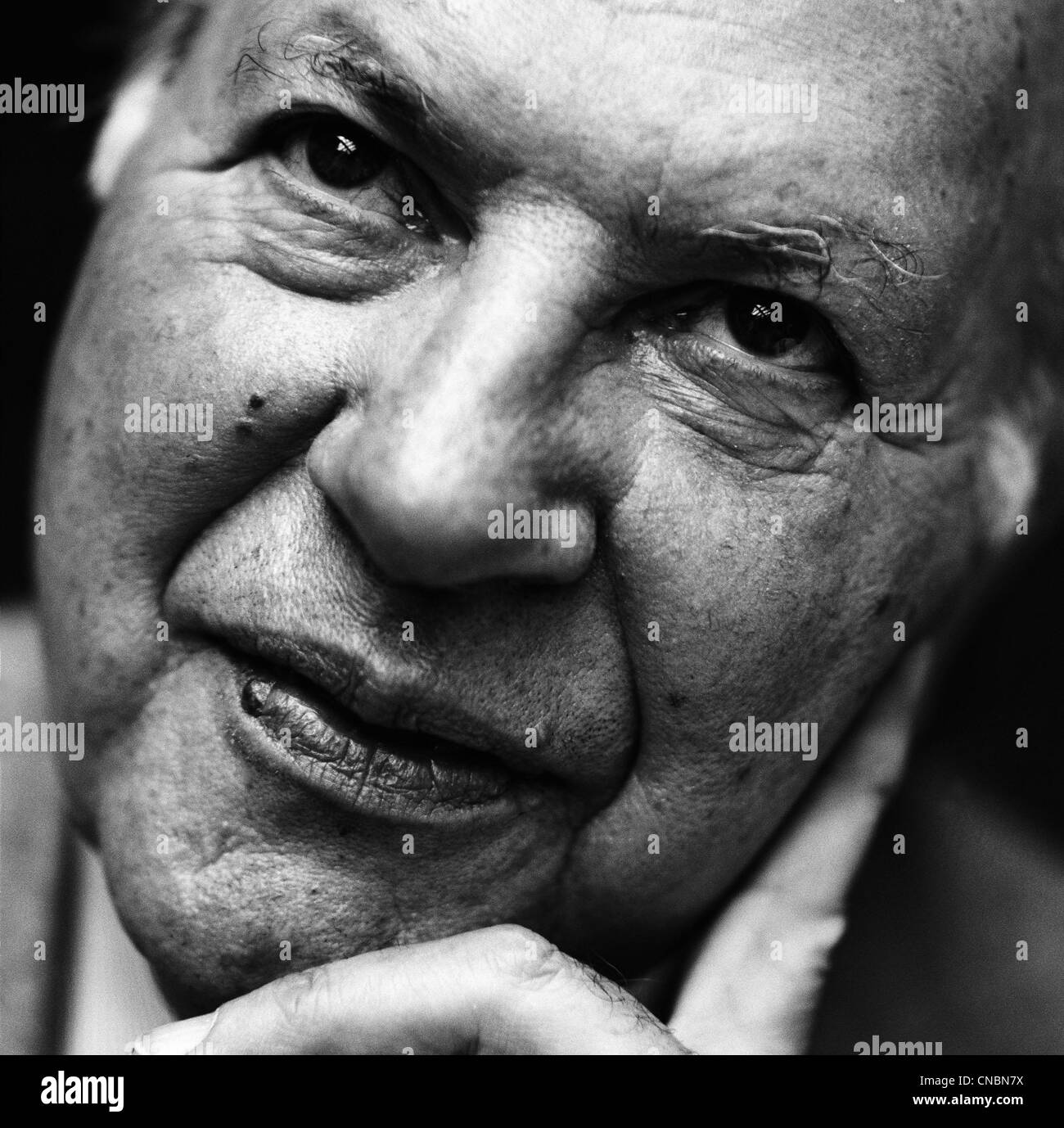 Imre Kertesz, Schriftsteller, Nobelpreisträger in der Literatur Stockfoto