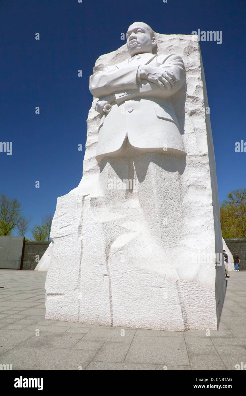 Martin Luther King Jr. Memorial in Washington; D. C. auf der National Mall von Bildhauer Lei Yixin Stockfoto