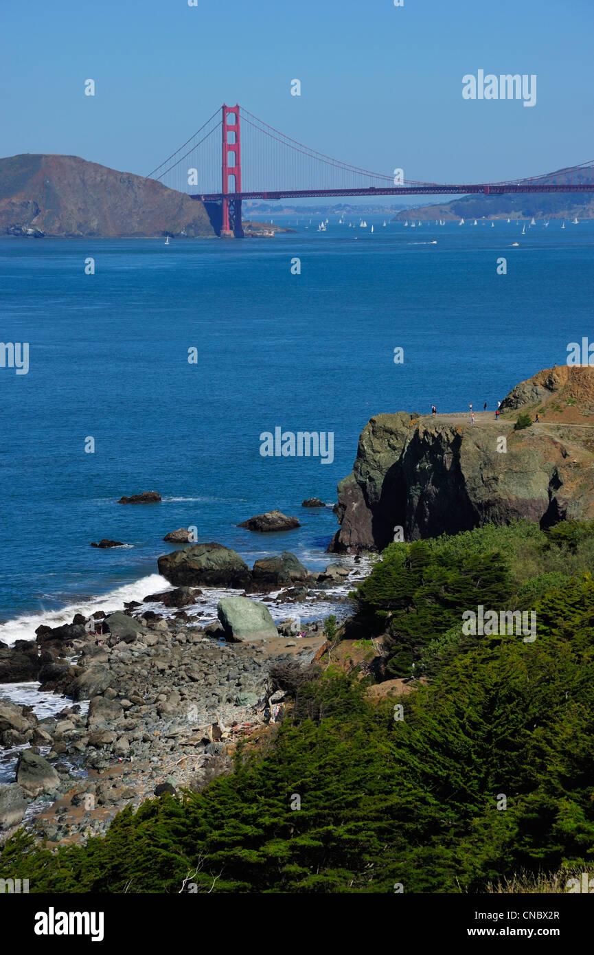 Lands End, San Francisco Bay Area Stockfoto
