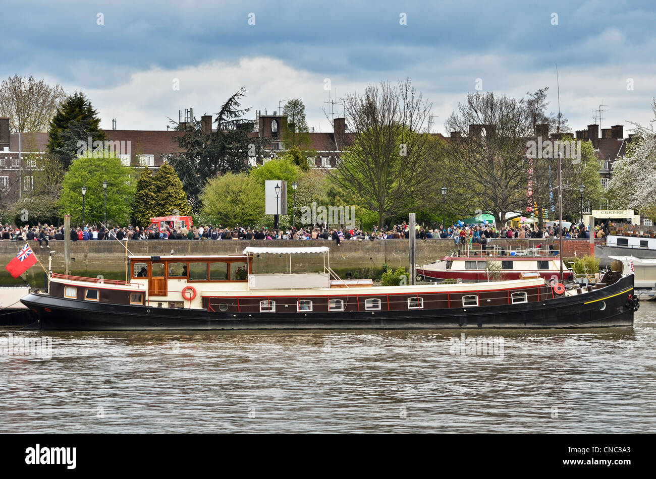 158. Xchanging Oxford & Universitäten Cambridge Boat Race Stockfoto