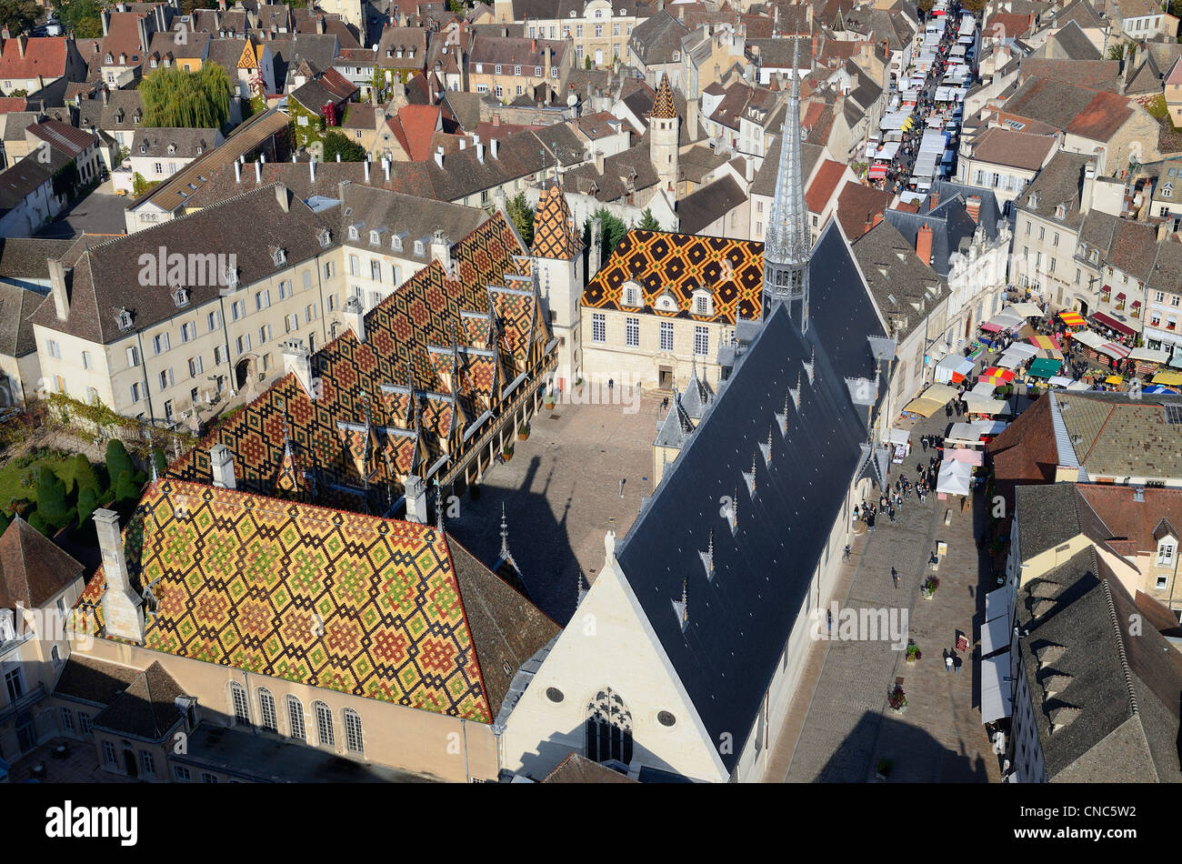 Frankreich, Cote d ' or, Beaune, der Hospices de Beaune oder HotelDieu