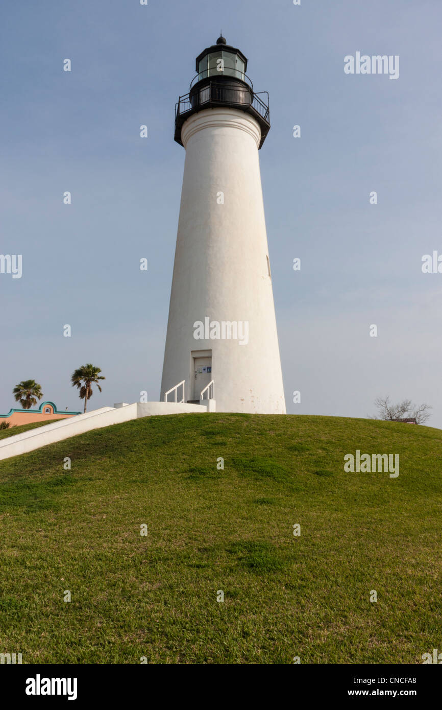 Port Isabel Lighthouse und Texas Zustand historische Stätte in Port Isabel, Texas. Stockfoto