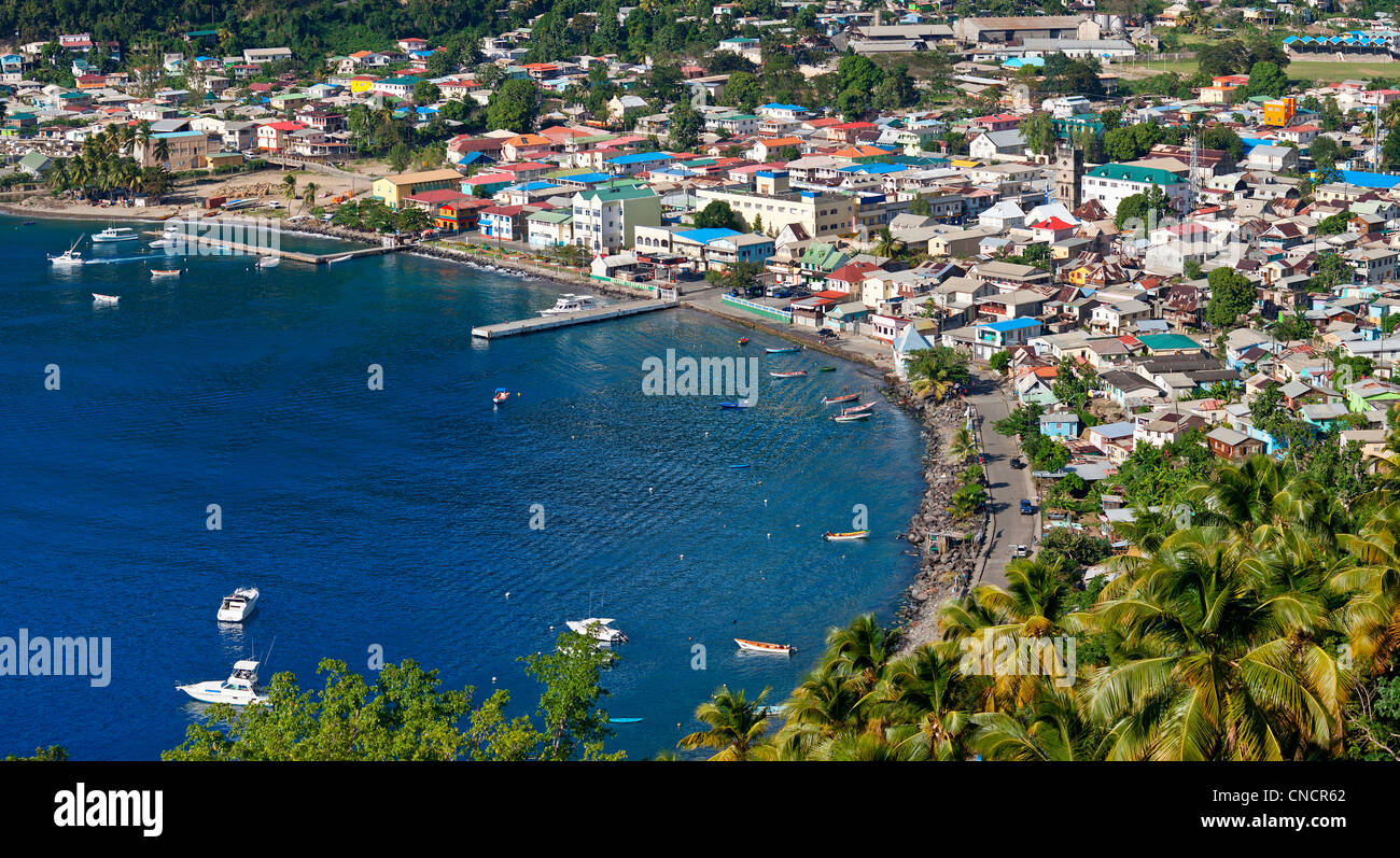 St. Lucia, Soufriere Stockfoto