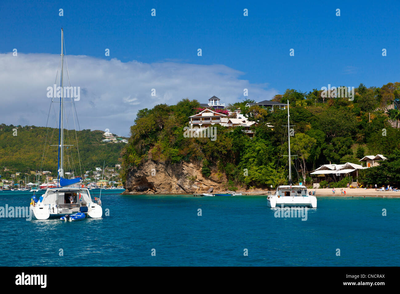 Port Elizabeth, Bequia Insel Stockfoto