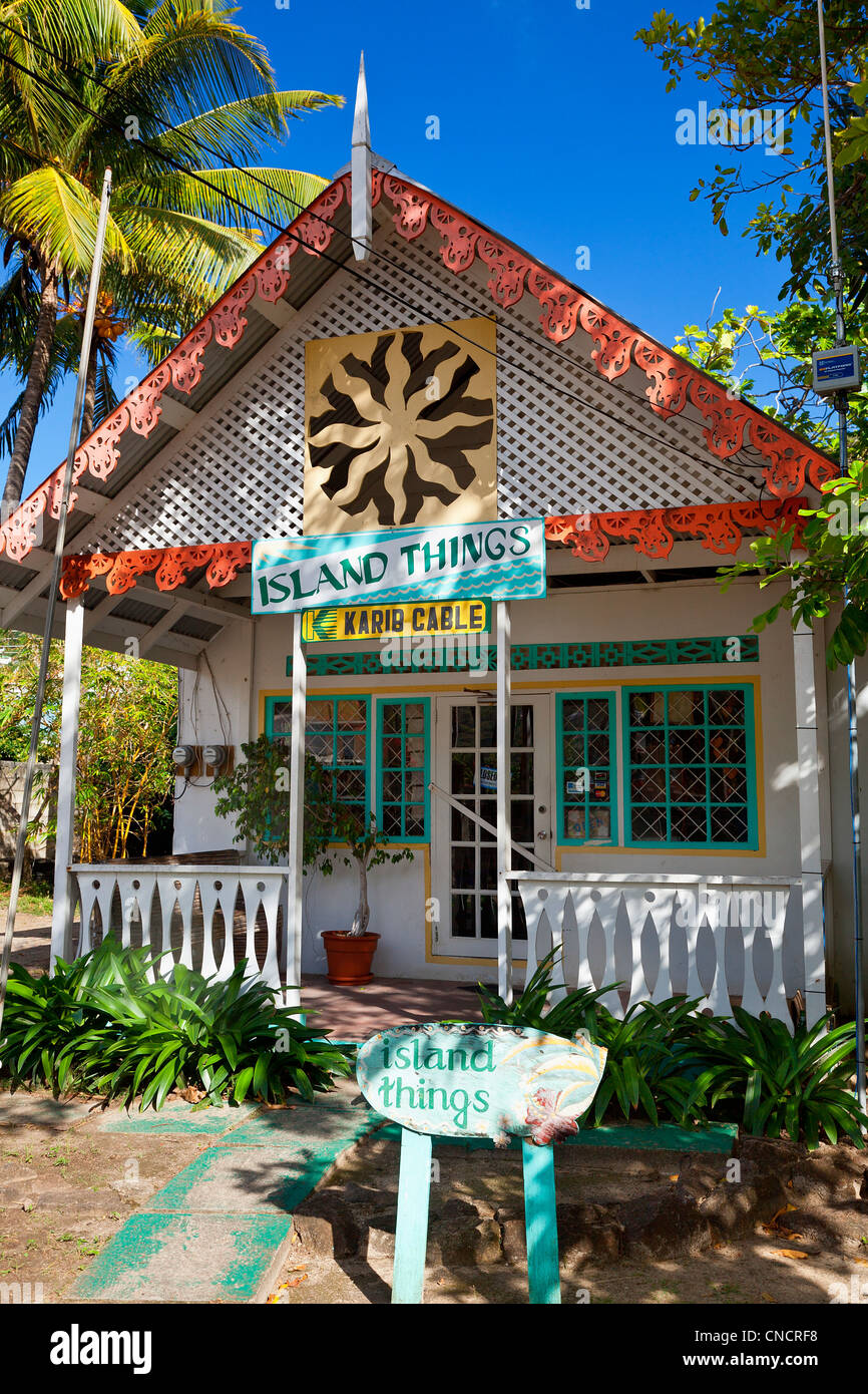 Port Elizabeth, Bequia Insel Stockfoto