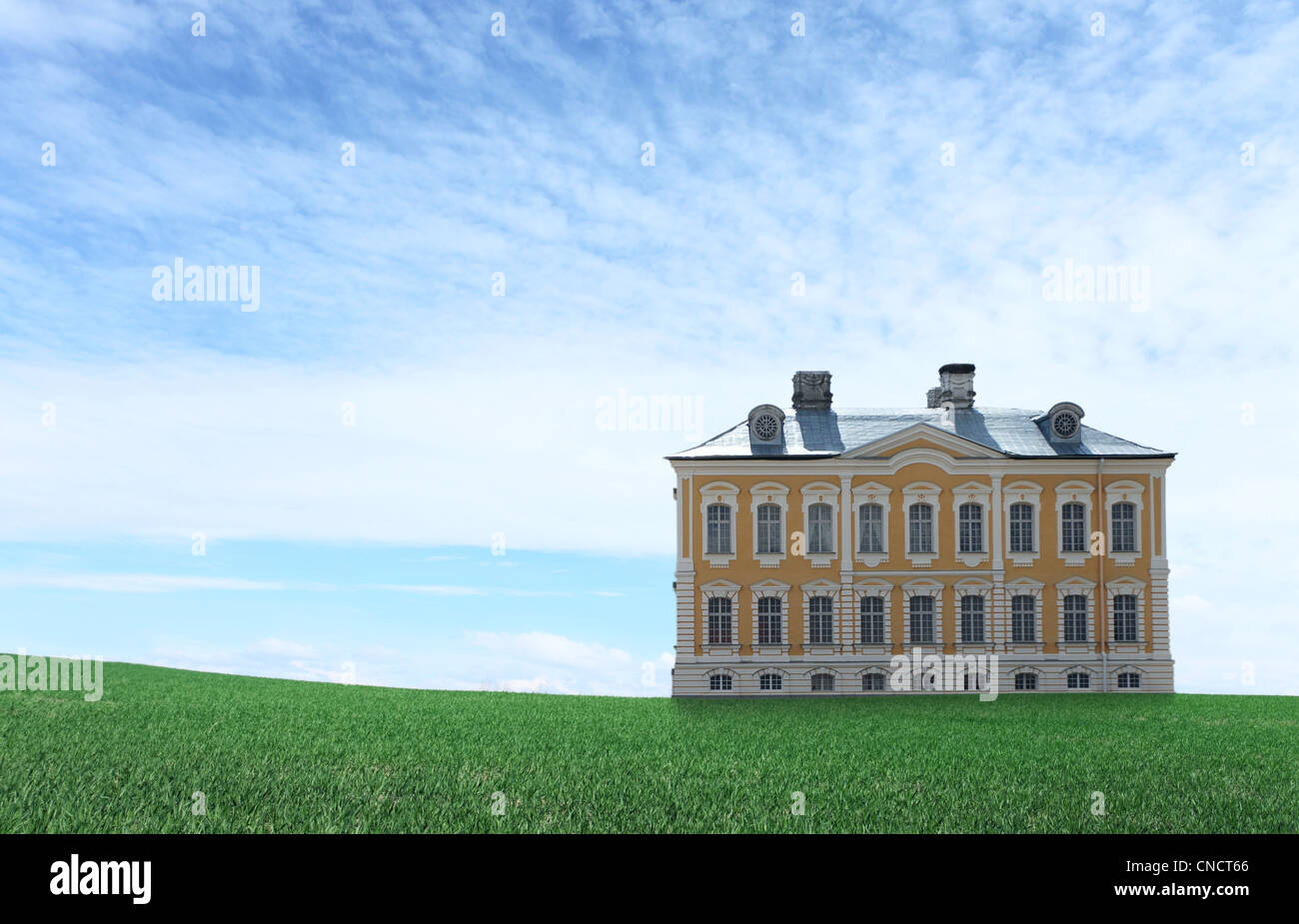 Das Haus in der Felderund. Es ist konstruiert worden, zwischen 1736 und 1740.National Museum. Stockfoto