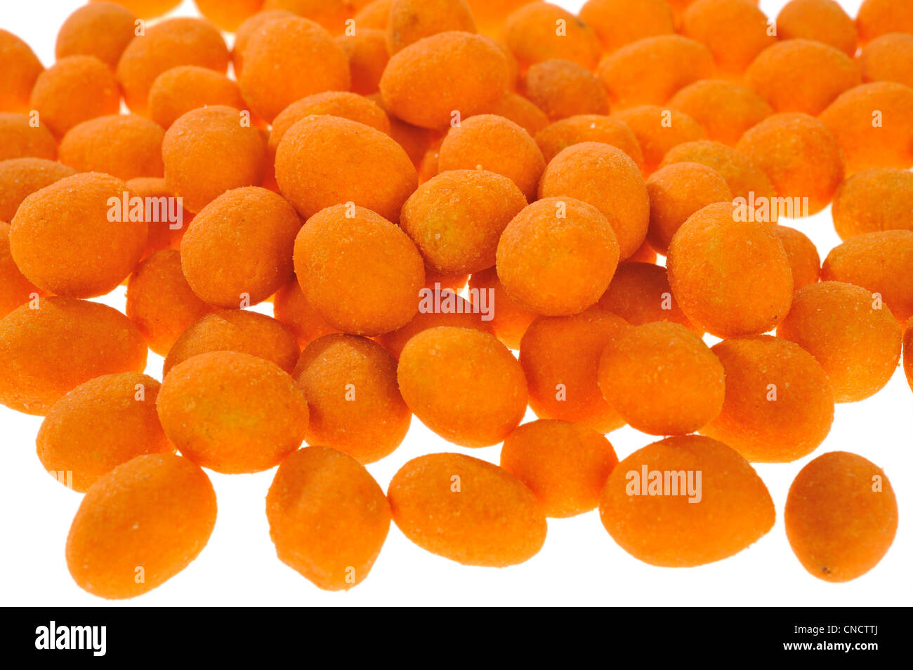 Erdnuss-orange Stockfoto