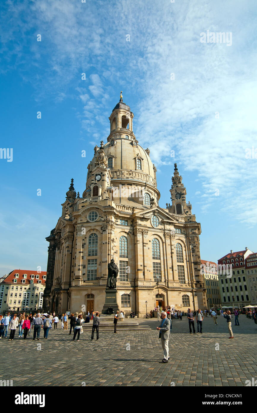 Dom-Frauenkirche Dresden Stockfoto