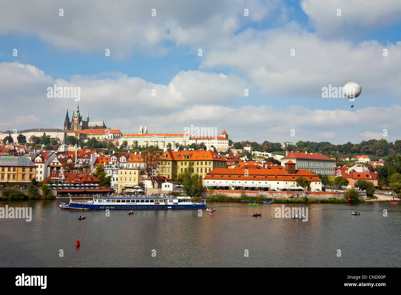 Blick auf Altstadt in Prag Stockfoto