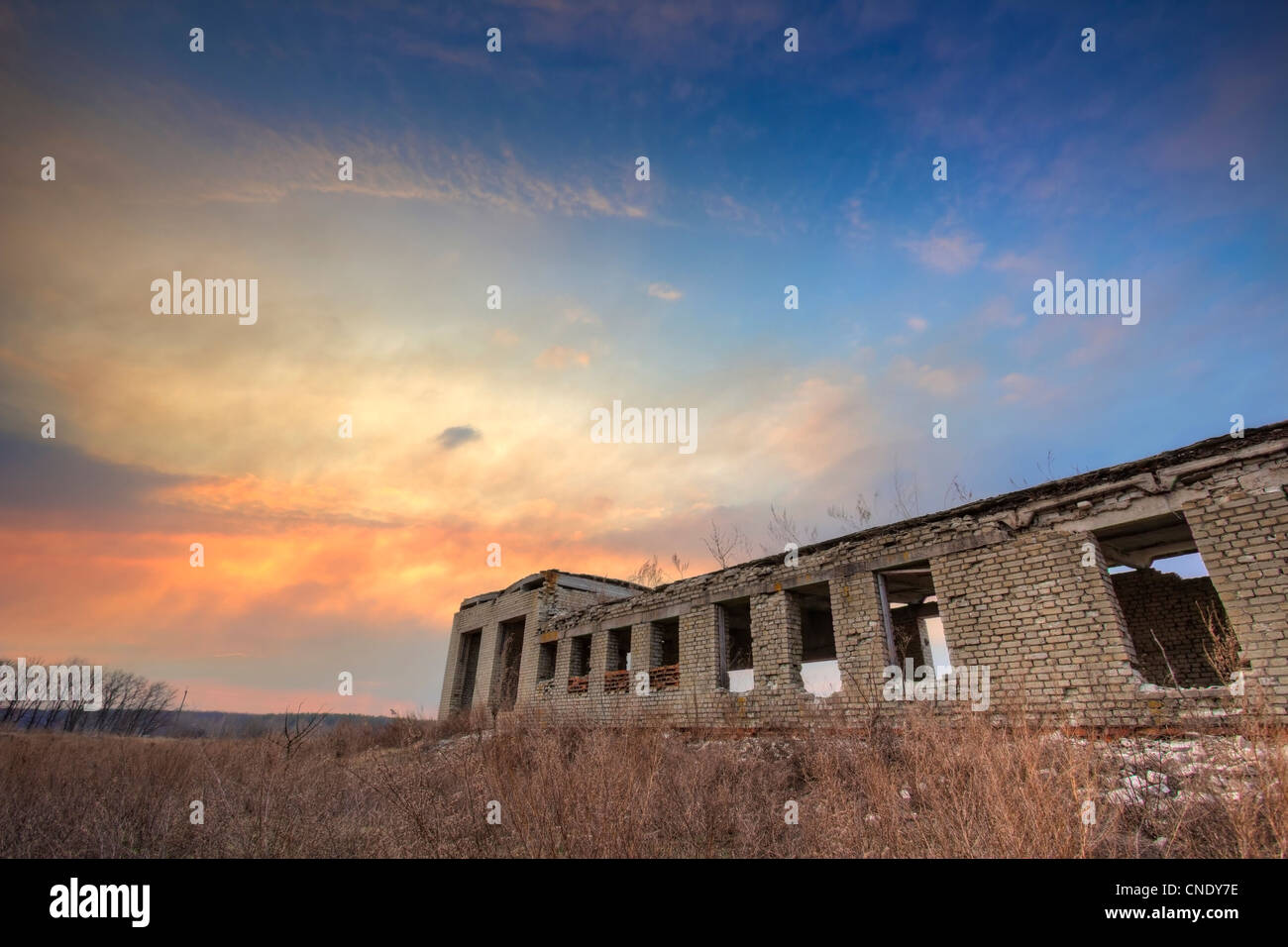 Ukrainischen Naturlandschaft. HDR-Bild aus mehreren Schuss Stockfoto