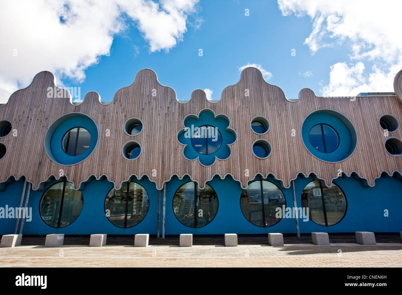 Roath Lock Studios, BBC Wales Studios im Roath Lock in Cardiff. Stockfoto