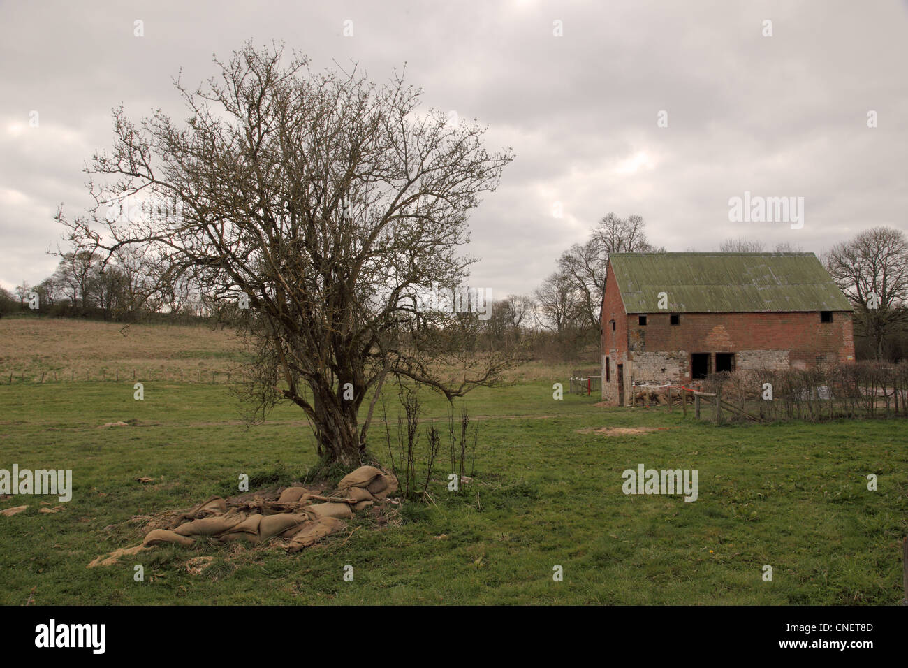 Imber, Salisbury Plain, Wiltshire, England, Großbritannien Stockfoto