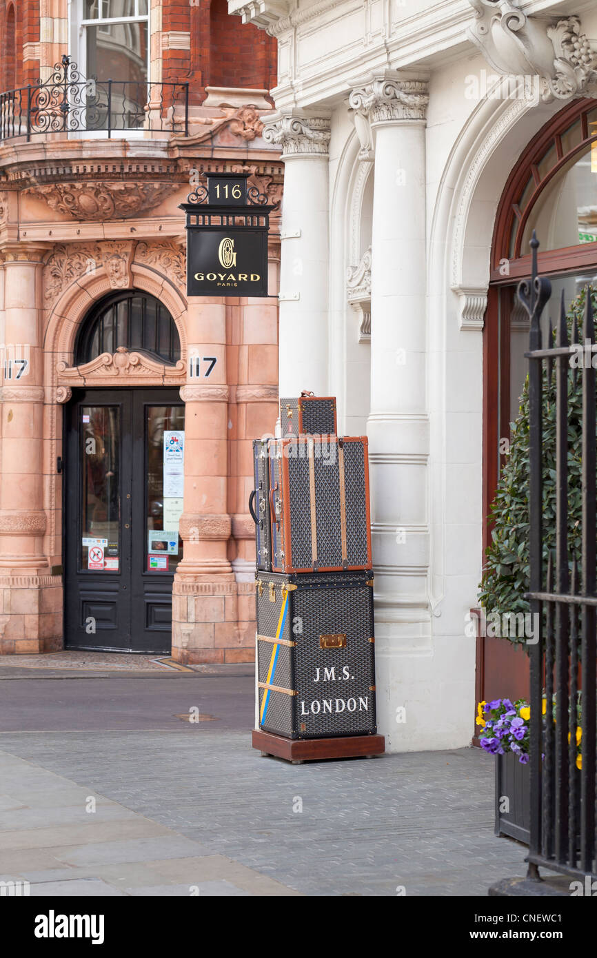 Goyard-Shop in London, UK Stockfoto