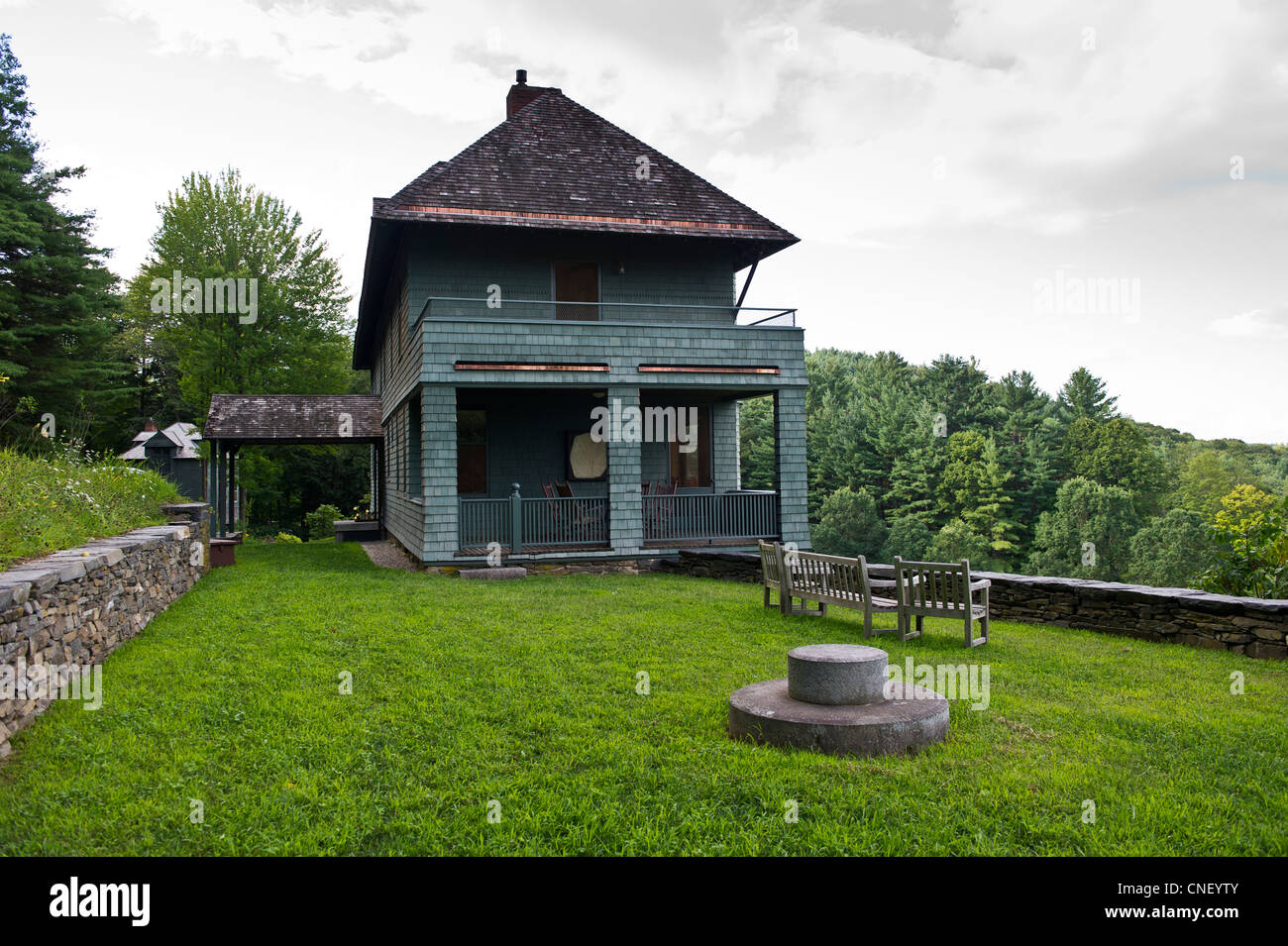 Naulakha, Rudyard Kipling Haus, Brattleboro, Vermont Stockfoto