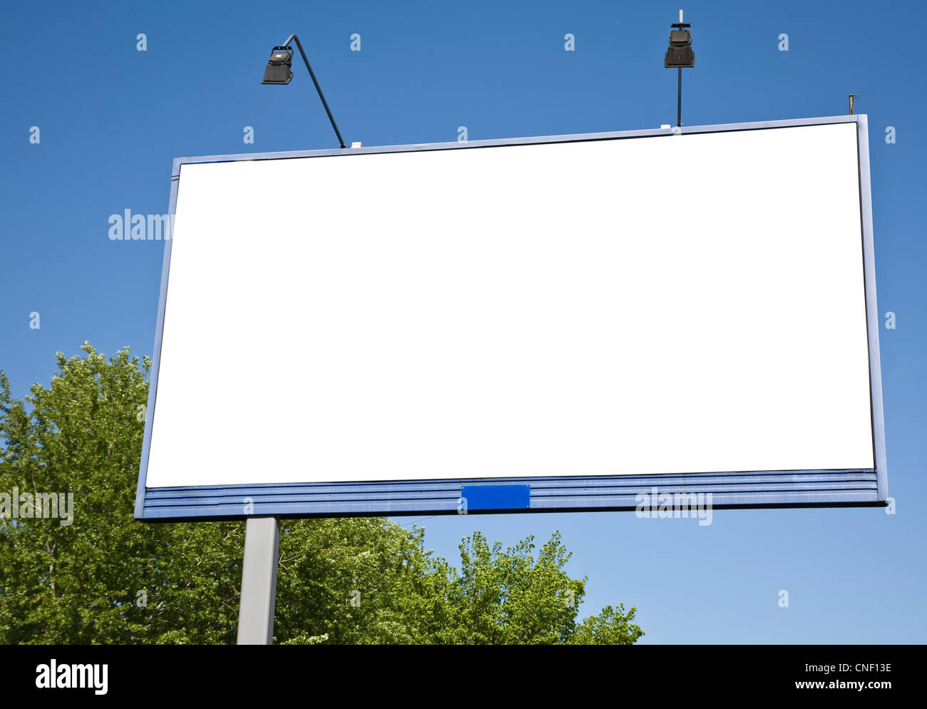 Plakat-leer Stockfoto