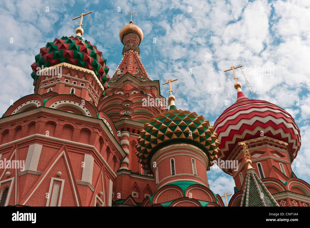 Basilius Kathedrale in Moskau, Russland, Osteuropa Stockfoto