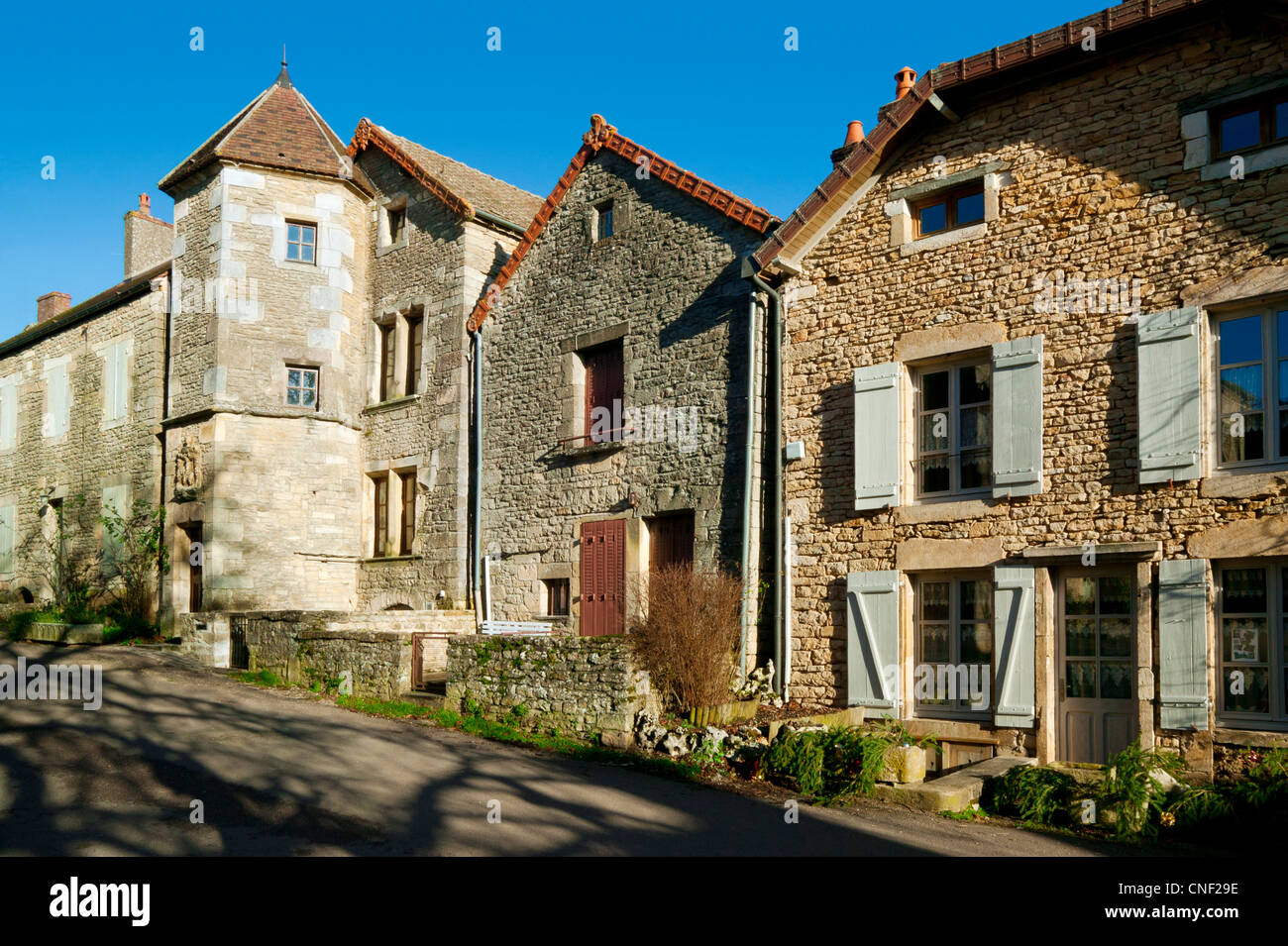 Côte d ' or, Chateauneuf-En-Auxois, Burgund, Frankreich Stockfoto